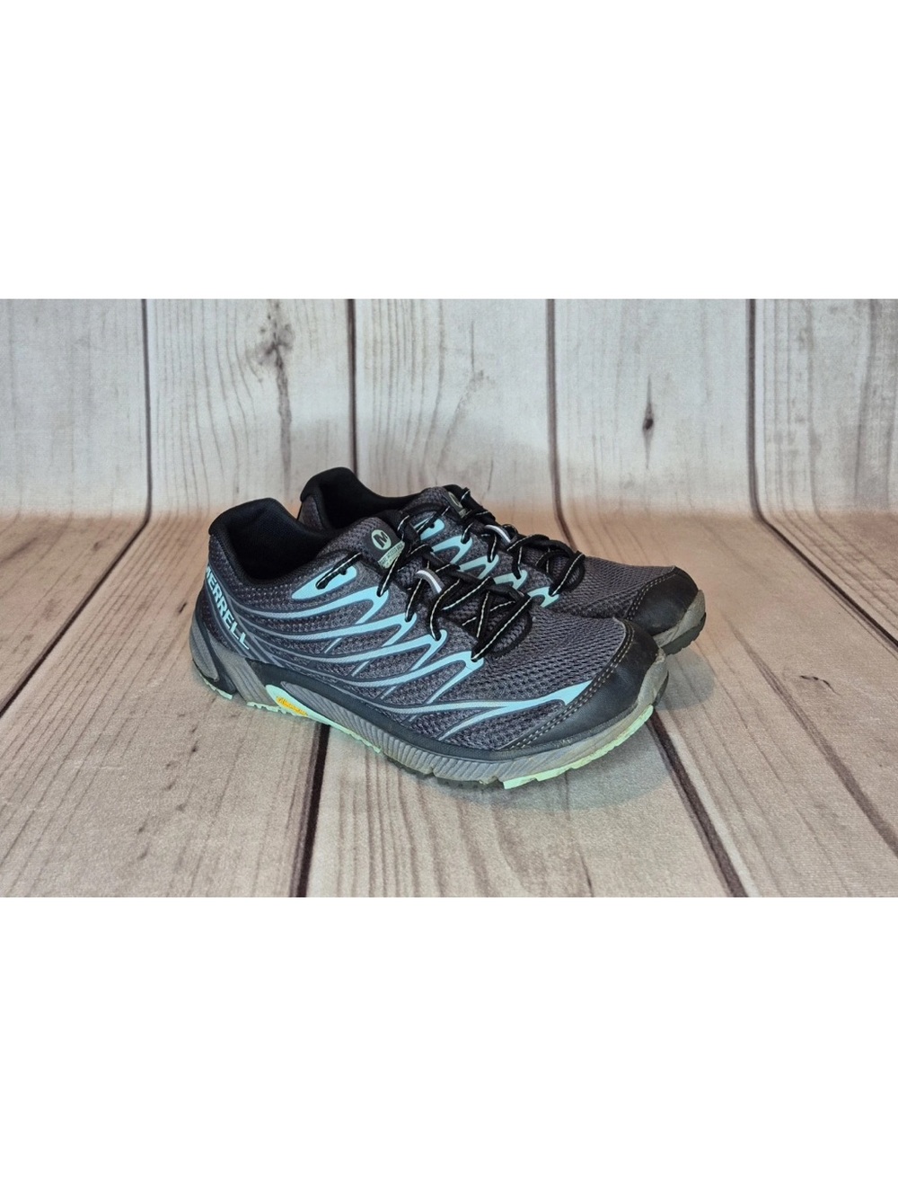 Merrell Bare Access Arc 4 Women’s Size 8 Black Adventurine Trail Running Shoes